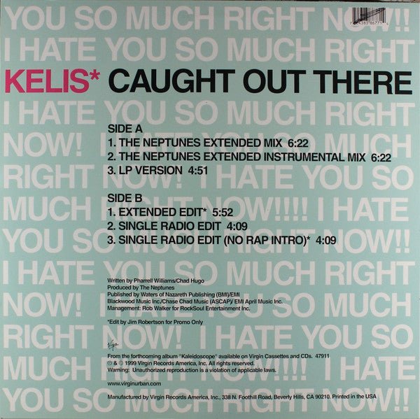 Pris au piège (je te déteste tellement en ce moment !) Kelis