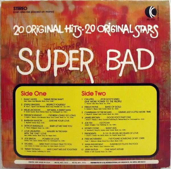 Super Bad Various