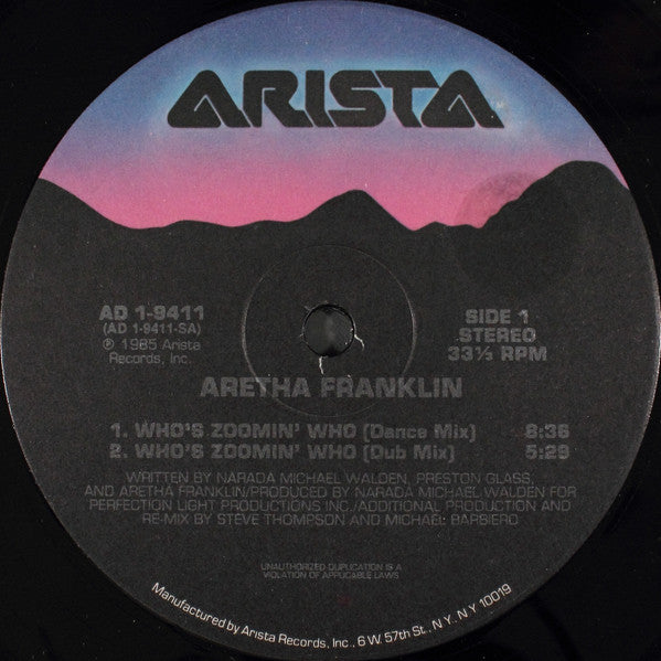 Qui zoome sur qui Aretha Franklin