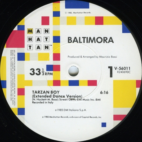 Tarzan Boy | Rectangle Triangle  