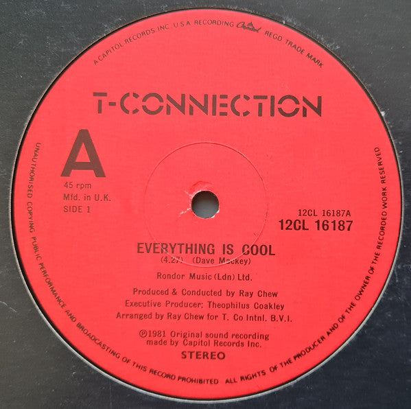 Everything Is Cool T-Connection