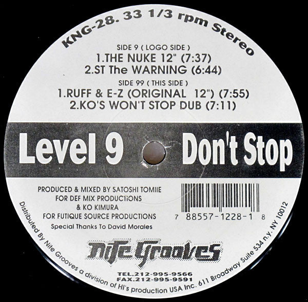 Don't Stop Level 9