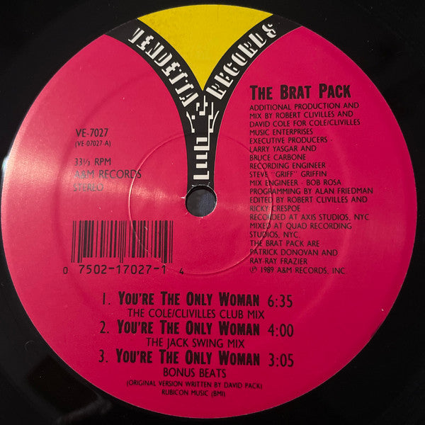 Tu es la seule femme 3 Le Brat Pack