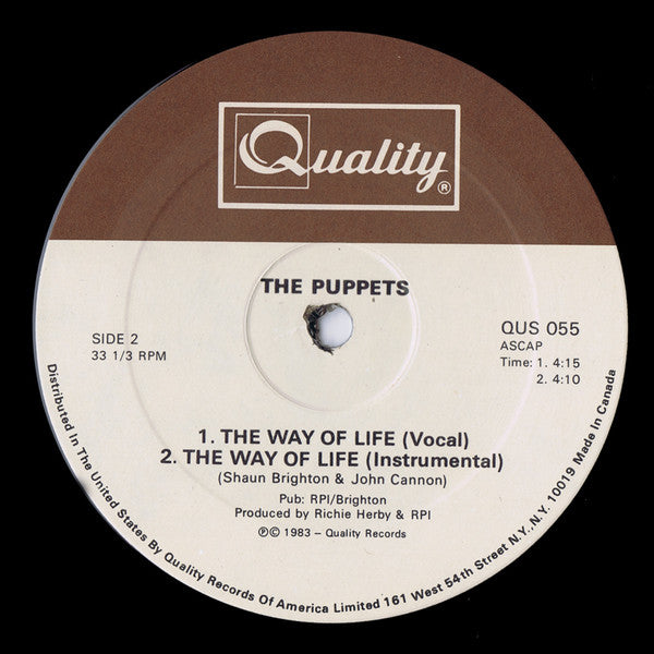 The Way Of Life The Puppets