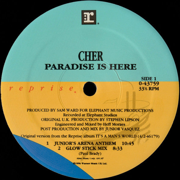 Paradise Is Here Cher