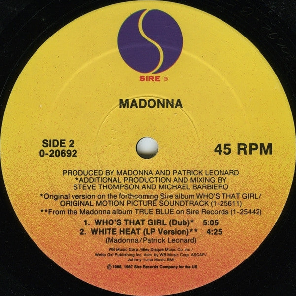 Who's That Girl Madonna