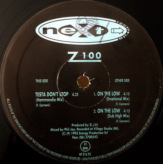 Testa Don't Stop | Rectangle Triangle