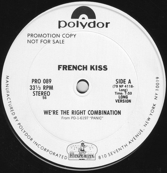 Nous sommes la bonne combinaison Baiser français (2)