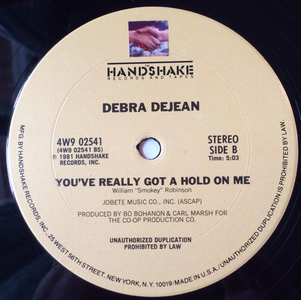 Est-ce que tu aimes quelqu'un / Tu as vraiment une emprise sur moi Debra Dejean