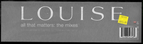 Tout ce qui compte (Les mix) Louise
