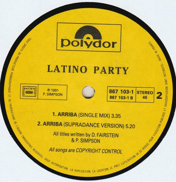 Arriba ! Latino Party
