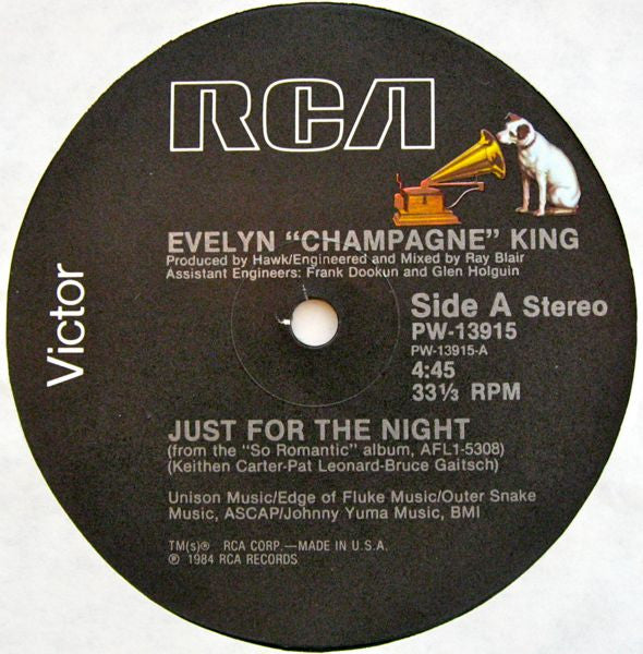 Juste pour la nuit Evelyn King