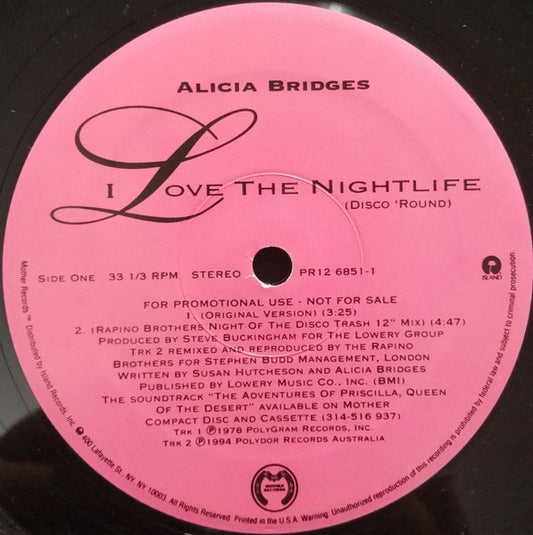 I Love The Nightlife (Disco 'Round) | Rectangle Triangle