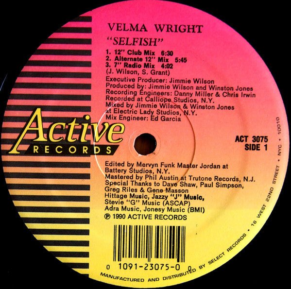 Égoïste 2 Véra Wright