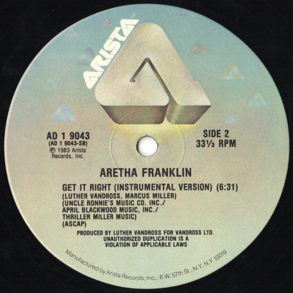 Get It Right 2 Aretha Franklin