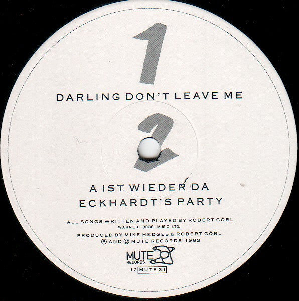 Chérie, ne me quitte pas (Extended Mix) Robert Görl