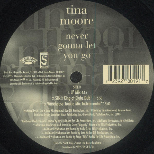 Je ne te laisserai jamais partir (Les mix de danse Hurley) Tina Moore