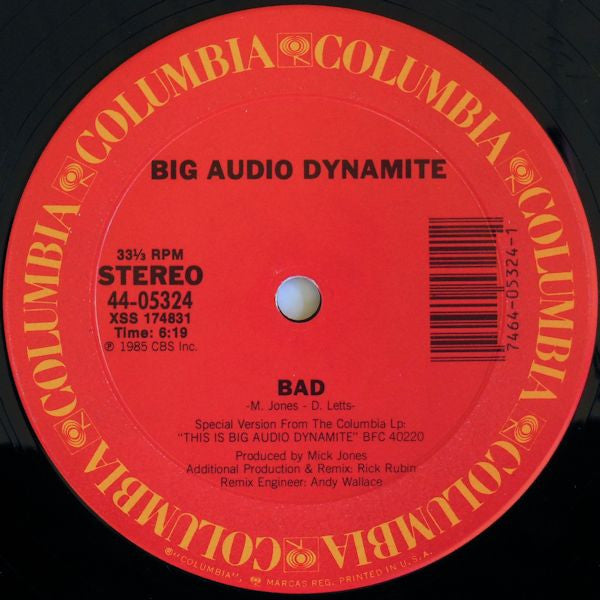 The Bottom Line Big Audio Dynamite
