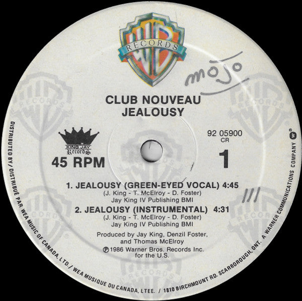 Jealousy Club Nouveau