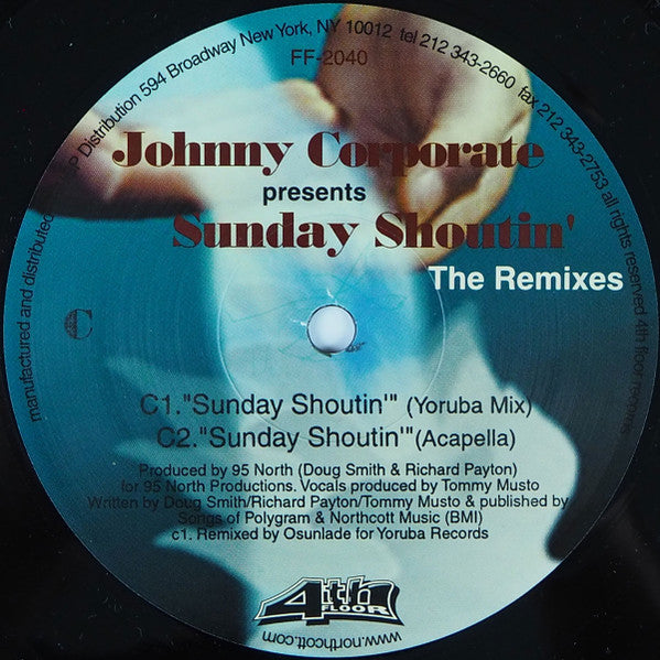 Sunday Shoutin' (The Remixes) Johnny Corporate