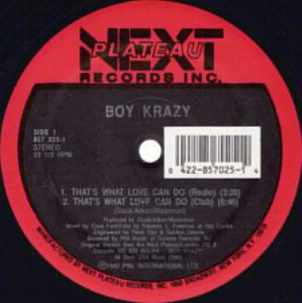 That's What Love Can Do Boy Krazy