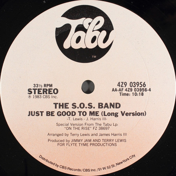 Just Be Good To Me 2 The S.O.S. Band
