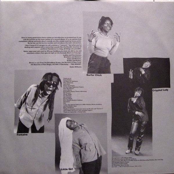 Enregistrement original du spectacle de Broadway Whoopi Goldberg