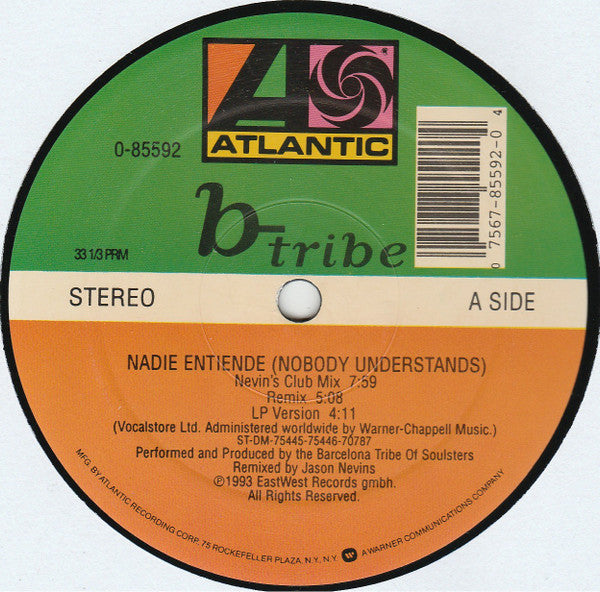 Nadie Entiende (Nobody Understands) b-tribe