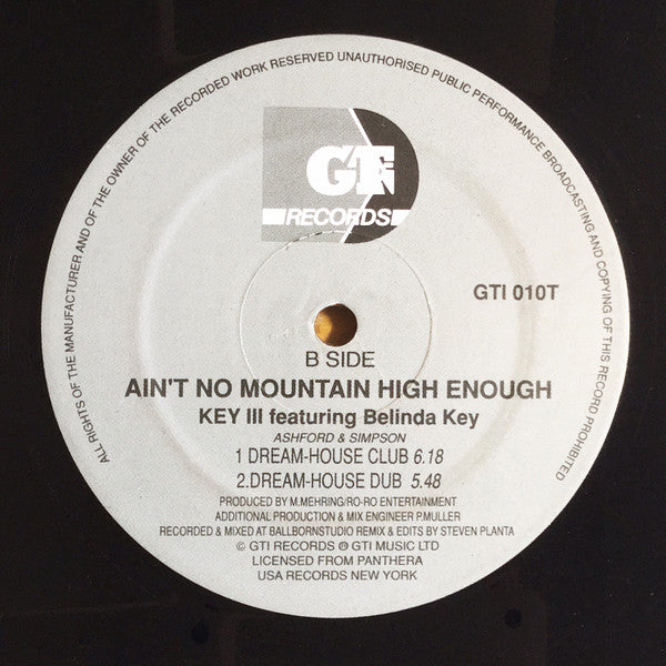 Ain't No Mountain High Enough | Rectangle Triangle  
