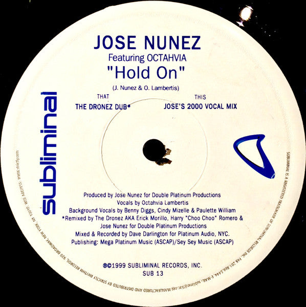Hold On Jose Nuñez,Octavia Lambertis