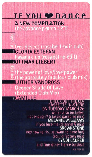 Selections From If You Love Dance Various