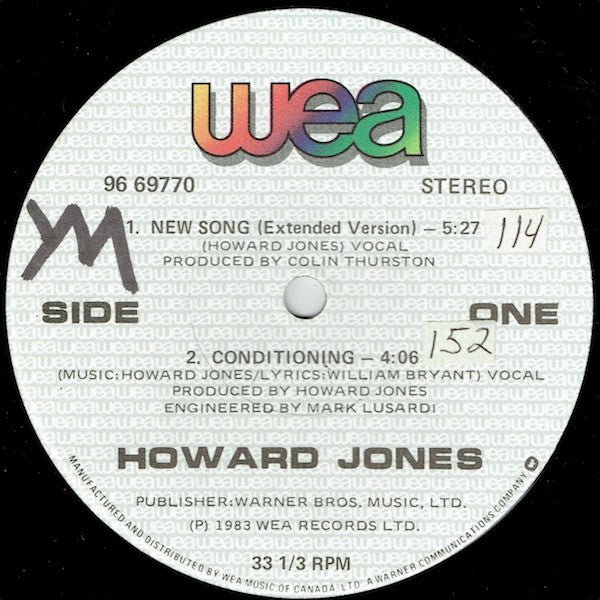 New Song Howard Jones