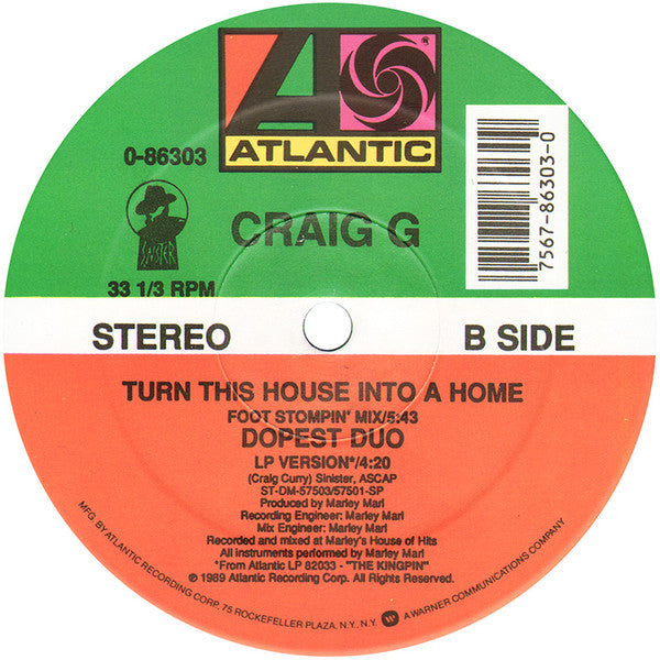 Turn This House Into A Home Craig G