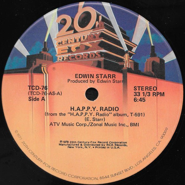 Radio HAPPY Edwin Starr
