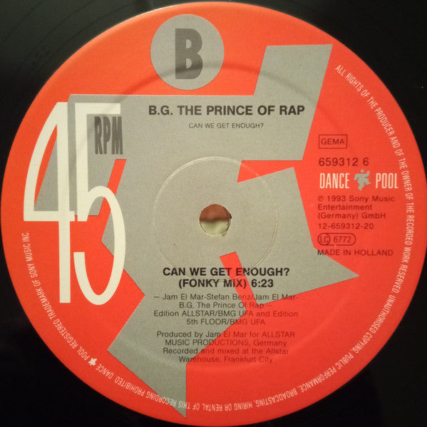 Pouvons-nous en avoir assez ? BG Le Prince du Rap
