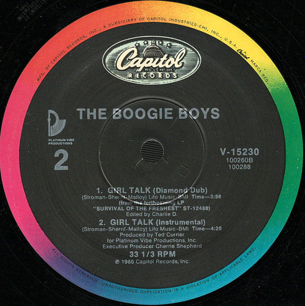 Girl Talk Boogie Boys