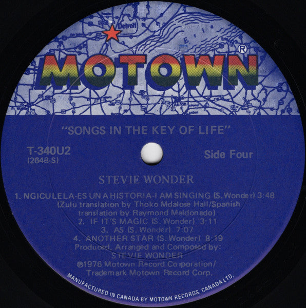 Songs In The Key Of Life Stevie Wonder