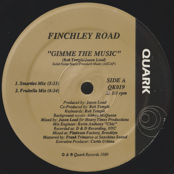 Donne-moi la musique Route de Finchley