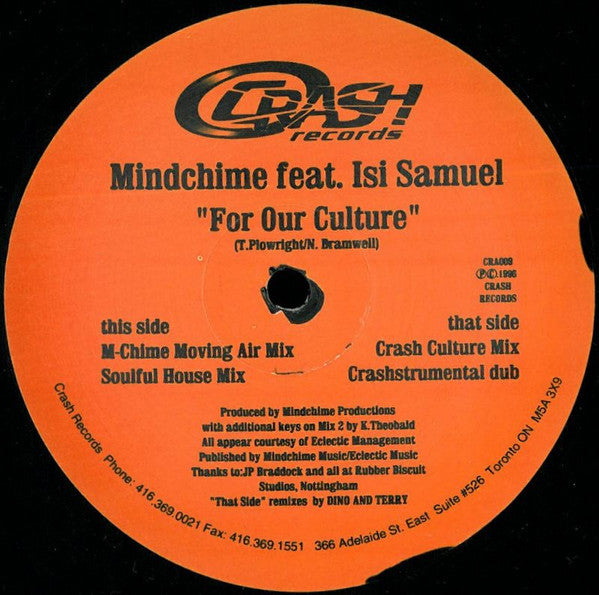 For Our Culture Mindchime,Isi Samuel
