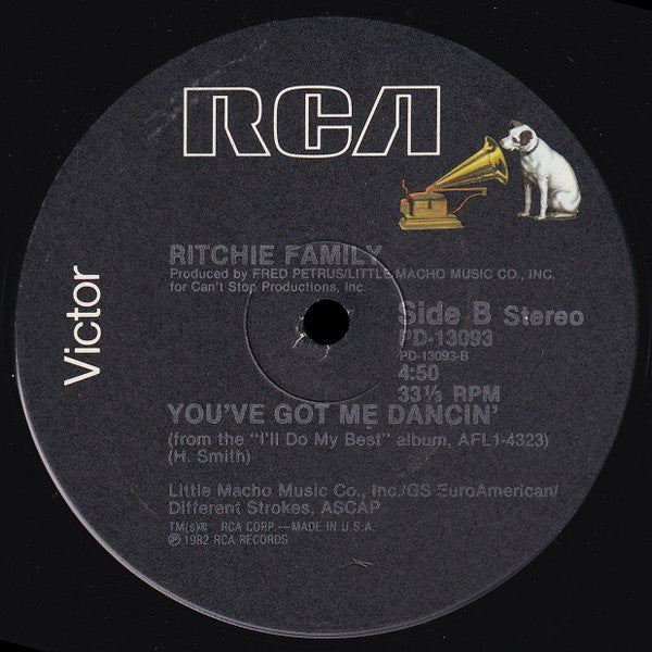 Je ferai de mon mieux (pour toi bébé) La famille Ritchie