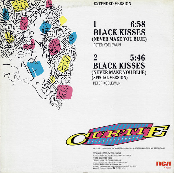 Black Kisses (Never Make You Blue) Curtie And The Boombox