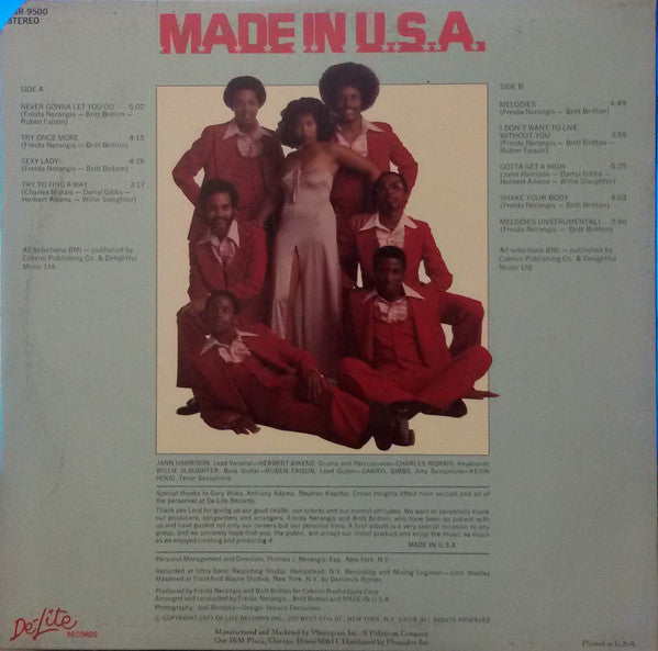 Made In U.S.A. | Rectangle Triangle  