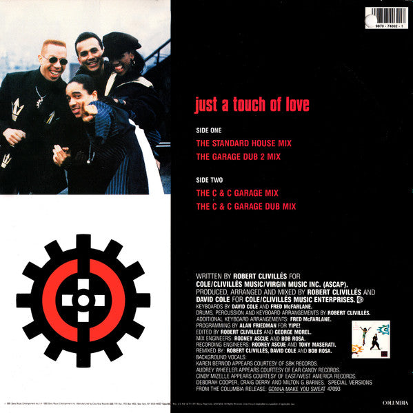 Just A Touch Of Love 2 C + C Music Factory