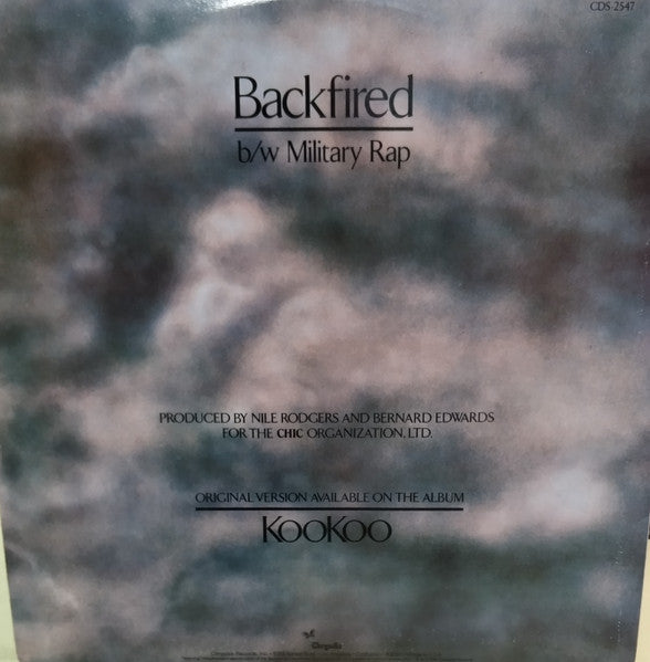 Backfired (Special Limited Edition Extended Version) Deborah Harry
