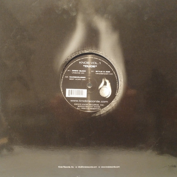 Knob Vol. 1 - "Dude" DJ Style,Drew Quick