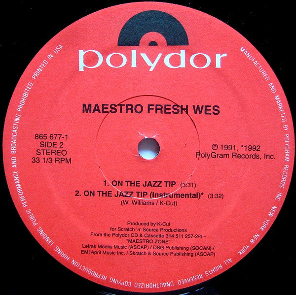 Another Funky Break (From My Pap's Crate) Maestro Fresh-Wes