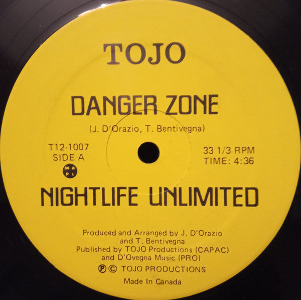 Danger Zone 2 Nightlife Unlimited