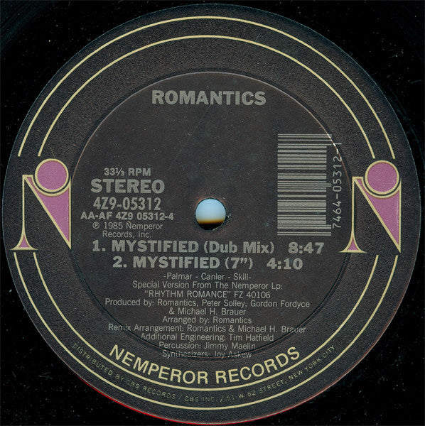 Mystified The Romantics