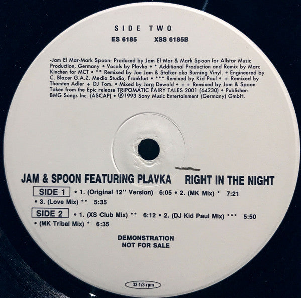 Right In The Night (Fall In Love With Music) 2 Jam & Spoon