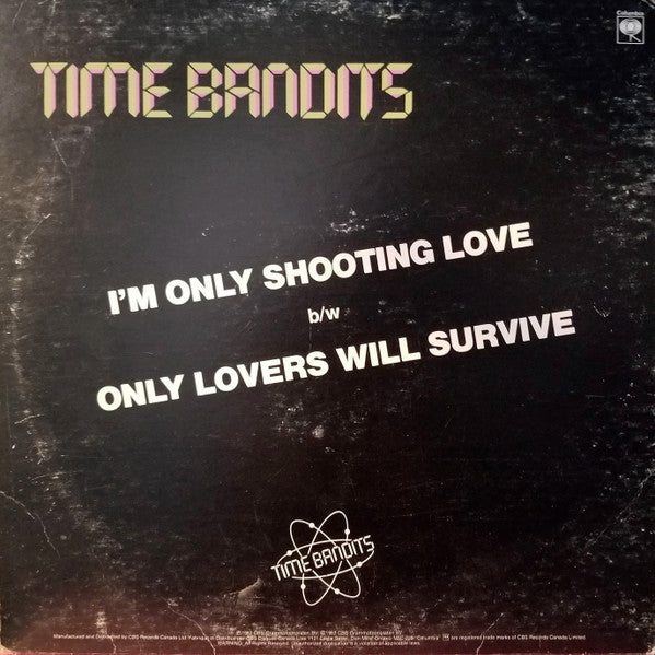 Je ne fais que photographier l'amour Bandits du temps